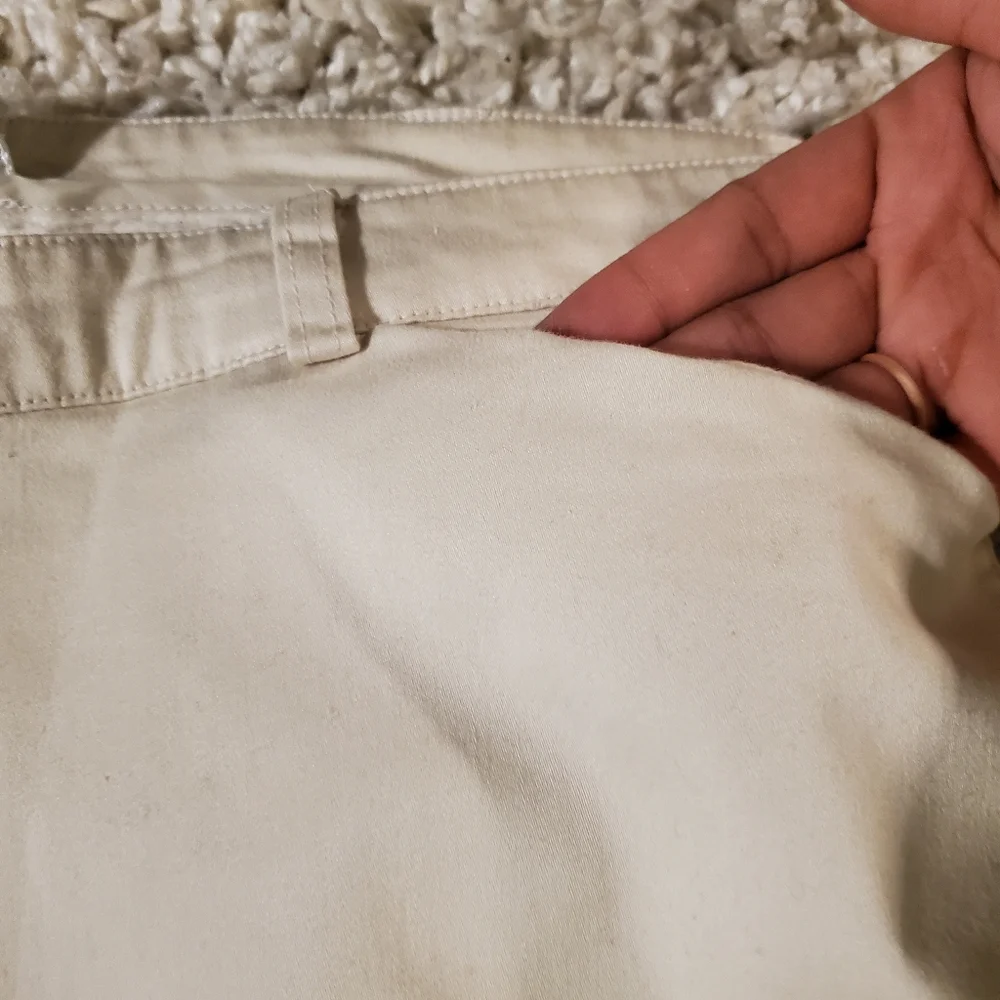 VINTAGE | Comme High waisted beige cream dress pants (Size 10) - Picture 4 of 8